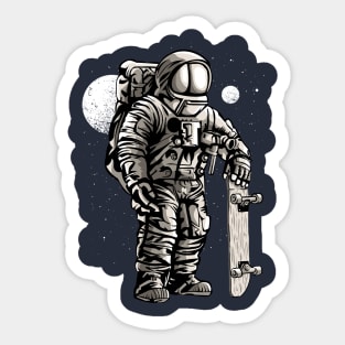 MoonMan Sticker